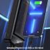 Awei AWEI PowerBank P141K 40000mAh 22.5W black/black 3xUSB/PD/Lightning wyświetlacz + lampka LED