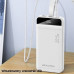 Awei AWEI PowerBank P141K 40000mAh 22.5W black/black 3xUSB/PD/Lightning wyświetlacz + lampka LED