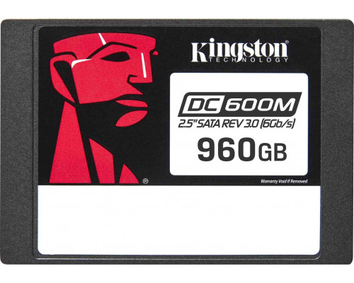 SSD 960GB SSD Kingston DC600M 960GB 2.5" SATA III (SEDC600M/960G)