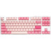 Ducky Ducky One 3 Gossamer TKL Pink Gaming Tastatur - MX-Red