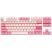 Ducky Ducky One 3 Gossamer TKL Pink Gaming Tastatur - MX-Silent-Red (US)