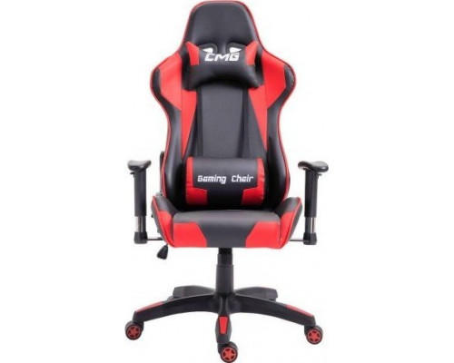 Zenga Gamingowy PlayMaker Black/Red z regulacją podłokietników