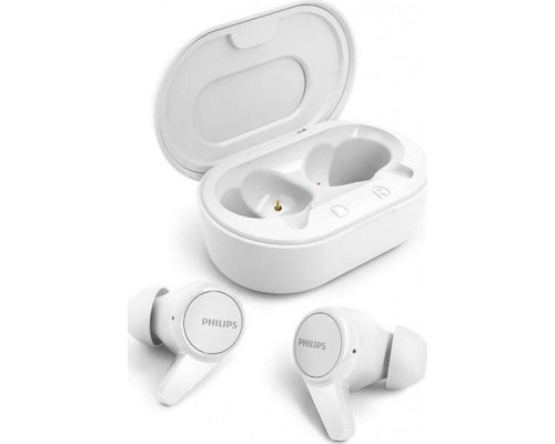 Philips SŁUCHAWKI PHILIPS DOUSZNE TWS BEZPRZEWODOWE BLUETOOTH TRUE WIRELESS TAT1207WT