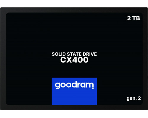 SSD 2TB SSD GoodRam CX400 2TB 2.5" SATA III (CX400 SSDPR-CX400-02T-G2)