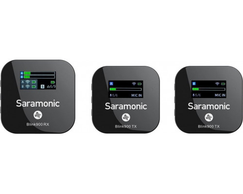 Saramonic Saramonic Blink900 B2 (RX + TX + TX) Zestaw do bezprzewodowej transmisji dźwięku