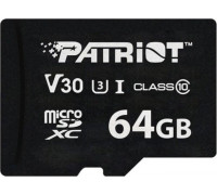 SD  Patriot VX MicroSDXC 64 GB Class 10 UHS-I/U3 V30 (PSF64GVX31MCX)