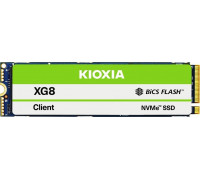 SSD  SSD Kioxia KIOXIA XG8 Series KXG80ZNV512G - SSD - 512 GB - intern - M.2 2280 - PCIe 4.0 x4 (NVMe)