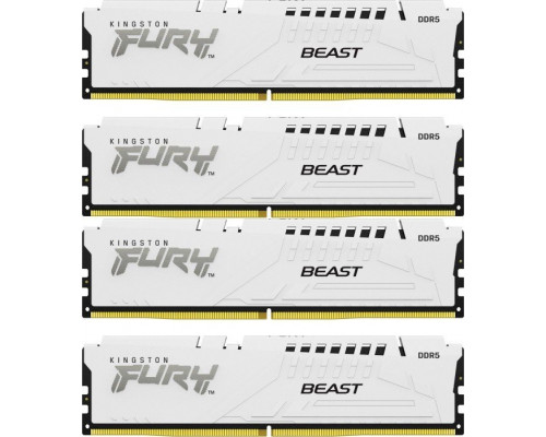 Kingston Fury Beast, DDR5, 128 GB, 5200MHz, CL40 (KF552C40BWK4-128)