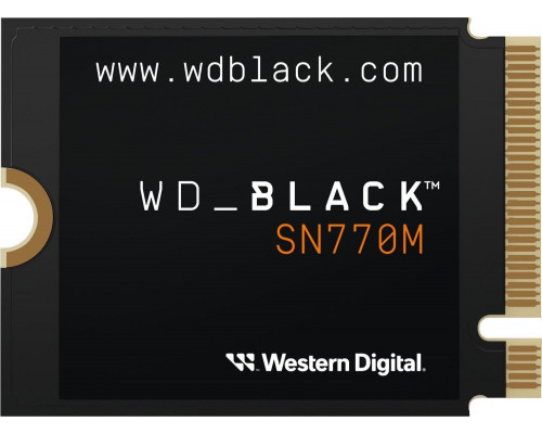 SSD 500GB SSD WD Black SN770 500GB M.2 2230 PCI-E x4 Gen4 NVMe (WDS500G3X0G)