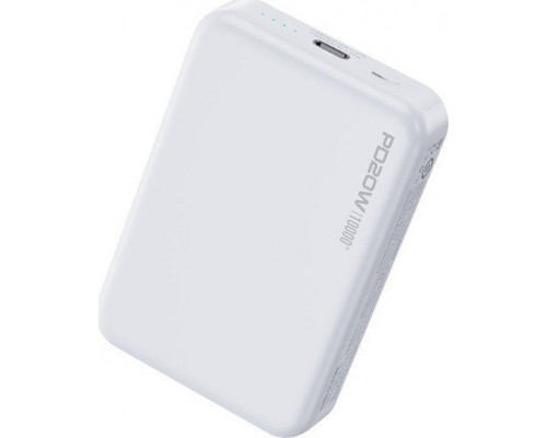 Wekome indukcyjny 10000 mAh Fast Charging PD 20W MagSafe White