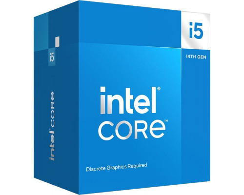 Intel Core i5-14400F, 2.5 GHz, 20 MB, BOX (BX8071514400F)