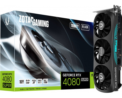 *RTX4080Super Zotac Gaming GeForce RTX 4080 SUPER Trinity Black 16GB GDDR6X (ZT-D40820D-10P)