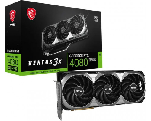 MSI GeForce RTX 4080 SUPER Ventus 3X OC 16GB GDDR6X
