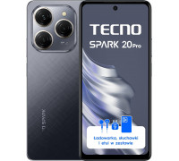 Tecno Spark 20 Pro 8/256GB Black  (KJ6_256+8_MB)