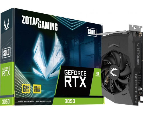 *RTX3050 Zotac Gaming GeForce RTX 3050 Solo 6GB GDDR6 (ZT-A30510G-10L)