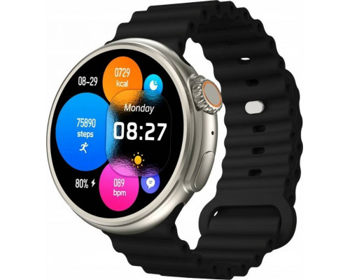 Smartwatch Yaxo Oxnard Black  (YAX-WE-SW-003)