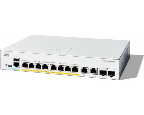Switch Cisco Catalyst 1200 (C1200-8P-E-2G)