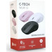 C-Tech C-TECH myš Dual mode, bezdrátová, 1600DPI, 6 tlačítek, bílá, USB nano receiver