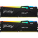 Kingston Fury Beast RGB, DDR5, 32 GB, 6000MHz, CL30 (KF560C30BBAK2-32)