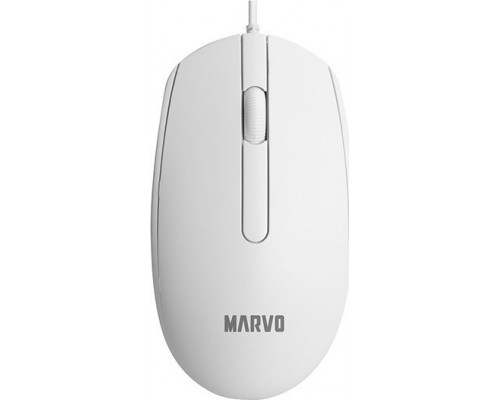 Marvo przewodowa, Marvo MS003, biała, optyczna, 1000DPI