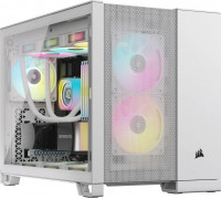 Corsair Corsair 2500D Airflow Micro-ATX, szkło hartowane - biała