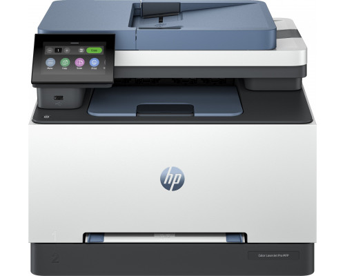 HP HP Color LaserJet Pro 3302fdw All-in-One Printer - A4 Color Laser, Print/Dual-Side Copy & Scan/Fax, Automatic Document Feeder, Auto-Duplex, LAN, WiFi, 25ppm, 150-2500 pages per month (replaces M283fdw)