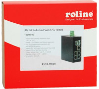 Switch Roline ROLINE Industrie Switch 5x RJ-45, niezarządzalny