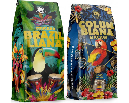 Blue Orca Coffee Kawa ZIARNISTA 2x1kg ARABICA 100% - BLUE ORCA COFFEE