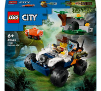 LEGO City Quad badacza dżungli z pandą czerwoną (60424)