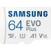 SD  Samsung EVO Plus 2024 MicroSDXC 64 GB Class 10 UHS-I/U1 A1 V10 (MB-MC64SA/EU)