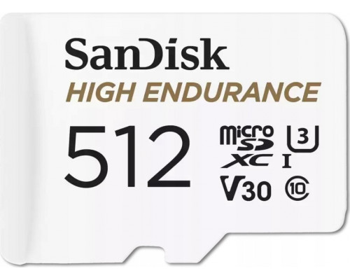 SD  SanDisk High Endurance SDXC 512 GB UHS-I  (2200510000)