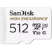 SD  SanDisk High Endurance SDXC 512 GB UHS-I  (2200510000)
