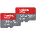 SD  SanDisk Ultra MicroSDXC 128 GB + 128 GB Class 10 UHS-I/U1 A1  (SDSQUAB-128G-GN6MT)