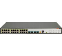 Switch Fiberhome FiberHome S4820-28T-X-PE-AC    L2/L3 Gigabit Ethernet (10/100/1000) Support PoE 1U Black, Gray