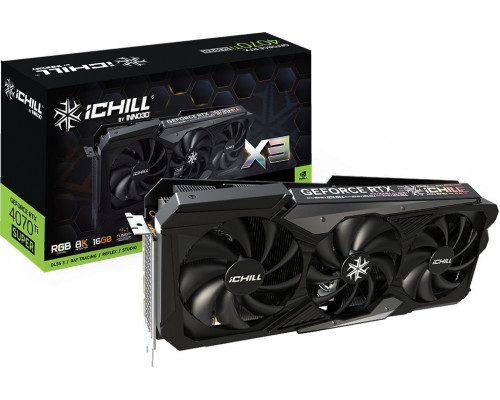 *RTX4070TiSuper Inno3D GeForce RTX 4070 Ti SUPER iCHILL X3 16GB GDDR6X (C407TS3-166XX-186148H)