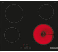 Bosch Bosch Hob | PKE61RBA2E | Electric | Number of burners/cooking zones 4 | Touch | Timer | Black one size