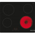 Bosch Bosch Hob | PKE61RBA2E | Electric | Number of burners/cooking zones 4 | Touch | Timer | Black one size