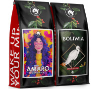 Blue Orca Coffee KAWA ZIARNISTA PARADISO+AMARO 100% ARABICA ŚWIEŻO PALONA 2x1KG - BLUE ORCA