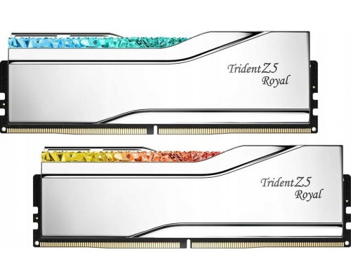 G.Skill G.SKILL Trident Z5 Royal RGB DDR5 2x16GB 7200MHz CL34 XMP3 Silver