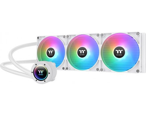 Thermaltake Thermaltake TH420 V2 ARGB Sync All-In-One Liquid Cooler Snow Edition, water cooling (white)