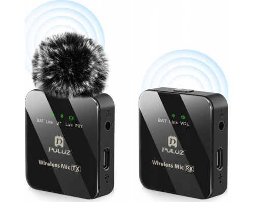 Puluz Bezprzewodowy Bluetooth 3,5mm Trs Trrs Do Telefonu Aparatu Kamery / Pu3153b