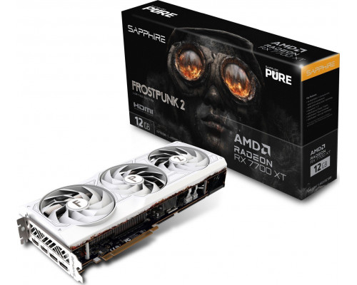 *RX7700XT Sapphire Pure Radeon RX 7700 XT Frost Punk 2 Edition 12GB GDDR6 (11335-08-50G)