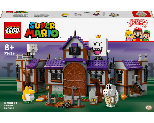 LEGO Super Mario Nawiedzona rezydencja Kinga Boo (71436)