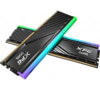 ADATA ADATA DDR5 - 48GB - 6400 - CL - 32 (2x 24 GB) dual kit, RAM (black, AX5U6400C3224G-DTLABRBK, Lancer Blade RGB, INTEL XMP, AMD EXPO)