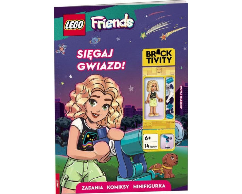 Ameet Książeczka LEGO Friends. Sięgaj gwiazd! LNC-6161