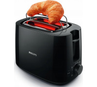 Philips Philips | Daily Collection Toaster | HD2583/90 | Number of slots 2 | Housing material Plastic | Black