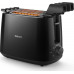 Philips Philips | Daily Collection Toaster | HD2583/90 | Number of slots 2 | Housing material Plastic | Black