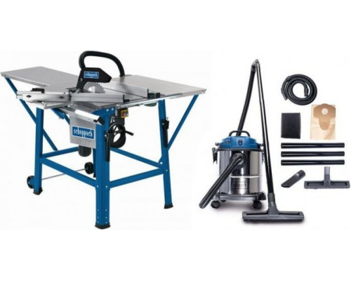 Scheppach ZESTAW PILARKA STOÅOWA TS310 230V 2,2KW +ODKURZACZ NTS20