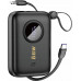 Dudao Dudao K14 USB-A, USB-C, Lightning 10000mAh black