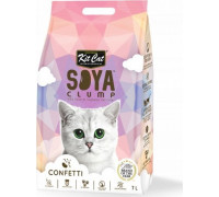 Kit Cat KIT CAT SOYA CLUMP - ŻWIREK SOJOWY        CONFETTI  7L / 2.5kg